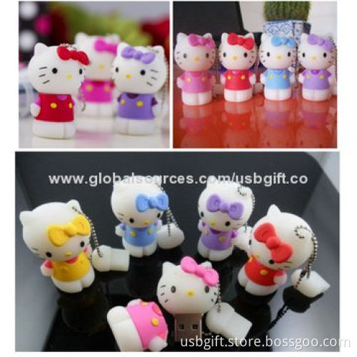 USB Drive, 8GB, PVC Material Custom, Promotional Gift